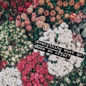 Everything must go! Make an offer!